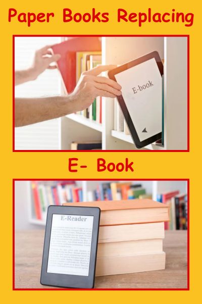 paper books replacing